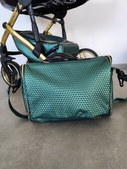 Kočárek dvojkombinace Junama Fluo Green - 3