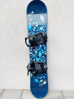 Snowboard SALOMON, 124 cm + boty - 3
