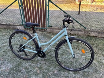 Trekové kolo Riverside 120 se sníženým rámem zelené - 3