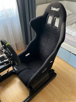 Simulátor simrig závodní trenažer SimLab GT1 EVO + Fanatec - 3