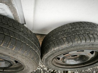 SADA PLECHOVÝCH DISKŮ 4X108 R15 VČETNĚ PNEUMATIK - 3