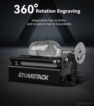 Rotační válec pro laserovou gravírku ATOMSTACK R3 Pro - 3