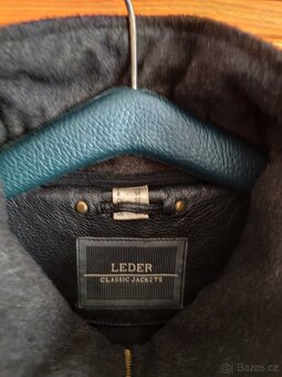 Pánská kožená bunda - 3