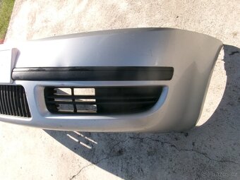 Superb 1 přední nárazník stříbrný - 3