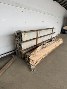 VÝPRODEJ MATERIÁLU Hliníkový jekl 100x50x2, l=4050 mm - 3