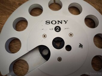 2 ks Originální Alu cívky Sony "18" ,R7 Mb, silver,čti pop - 3