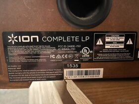 Rádio s retro vzhledem ION Complete LP - 3