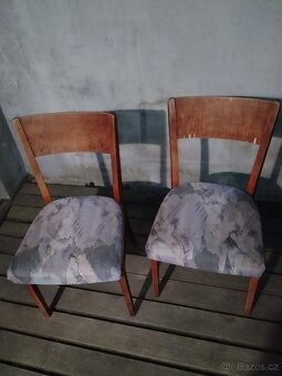 2 staré židle na opravu - 3