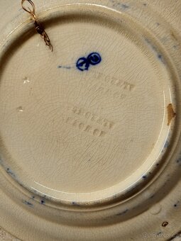 Dezertní talíř Stará Role okolo r.1820 - 3