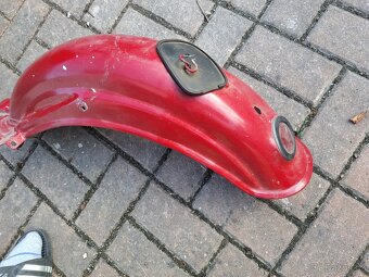 Jawa 250 350 velká kývačka, panelka zadní blatník - 3