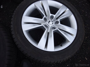 Alu kola Škoda Karoq 225/50/18 zimní 7mm - 3