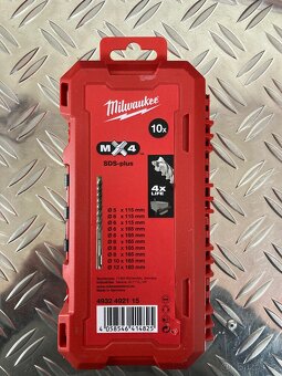 Sada vrtáků Milwaukee SDS-Plus MX4 10ks 4932492115 - 3