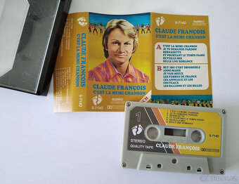Claude FRANÇOIS - Velmi VZÁCNÝ audiokazetový album v zahrani - 3