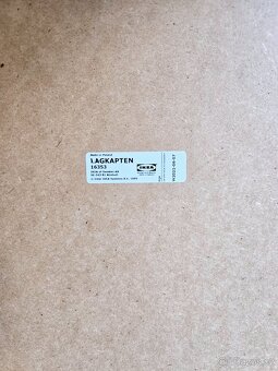 IKEA polohovací stůl - deska Lagkapten + nohy Olov - 3