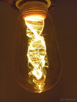 Industriální stolní lampa — originál, ruční výroba - 3