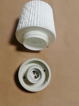 retro světlo se skleněným stínidlem - 3