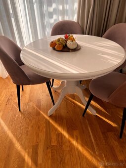 Rozkládací kulatý stůl - 3