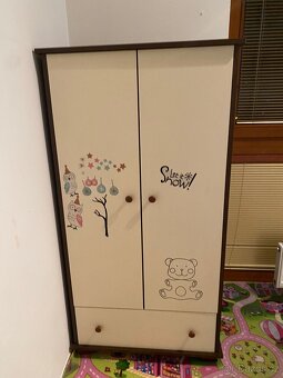Dětský nábytek 2ks (komoda+skrin) - 3