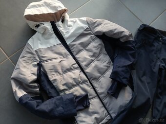 vel. S -164 ZIMNÍ BUNDA + LYŽAŘSKÝ ZIMNÍ SET BUNDA A KALHOTY - 3