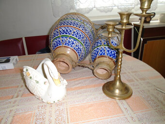 Prodám africké bubínky,starožitné mosazné předměty - 3