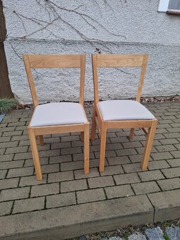 2 židle dubové - 3