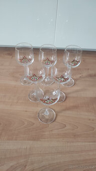 Retro skleničky - sada - 3