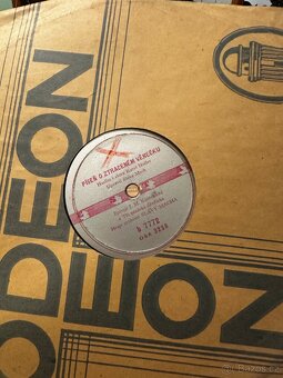 Staré šelakové gamofonové desky - 71 ks - 3