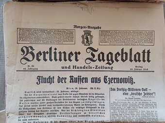 Staré noviny 1914 - 1918 - 3