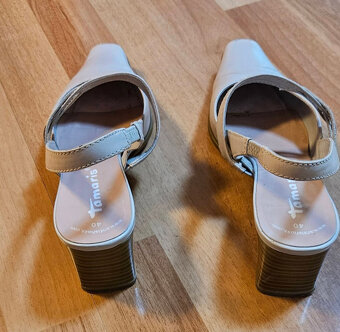 Dámské béžové boty, vel. 40 - 3