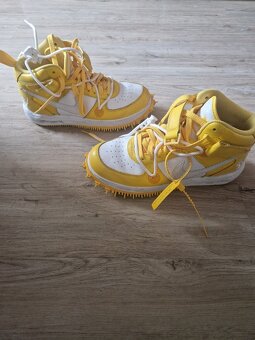 Nike Air Force 1 Mid SP Off-White Varsity Maize - vel.42 - 3