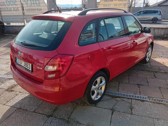 Škoda Fabia II 1.6 TDI ( CAYA ) 55kW r.2012 červená - 3