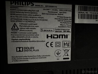 TV 55PUS6561/12 6000 series Ultratenký televizor s rozlišení - 3