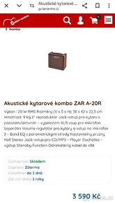 akusticke kombo 20W - 3