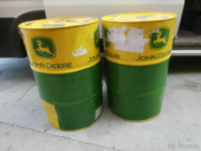 Sudy plechové 200 l od oleje ZETOR, JOHN DEERE za 300 - 3