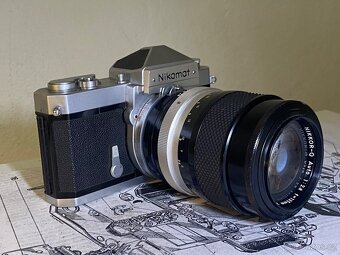 Nikon FTN Nikomat + Nikkor-Q Auto 135mm f/2.8 - 3