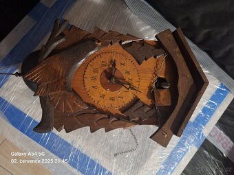 hodiny kukacky, nalezovy stav, k oprave - 3