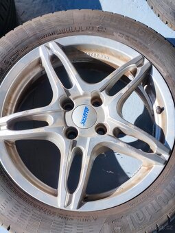 Kola Alutec 4x100 + pneu Continental letní 195/55 R16 - 3