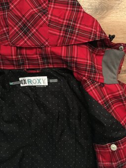 dámská zimní/lyžařská bunda ROXY vel. M - červená - 3