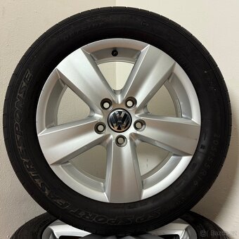 VW CADDY III 5x112 R16 ET50+LETNÍ 205/55R16 7/6mm - 3