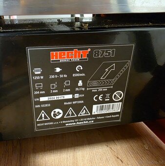 HECHT Hoblovka elektrická s protahem 8751 Záruka 18 Měsicu - 3