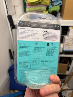 Bezdrátová myš Logitech M650L - pro leváky (bluetooth/Bolt) - 3