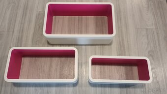 Nástěnné police 3 ks - 3