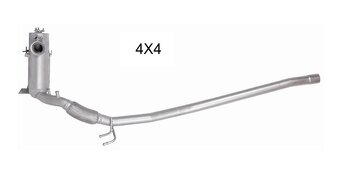 DPF + katalyzátor Škoda, Seat, VW, Audi. Nový - 3