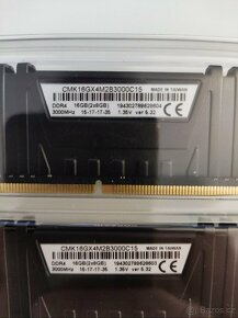 RAM DDR4 16GB (2x8GB) Corsair Vengeance LPX 3000MHz CL15 - 3