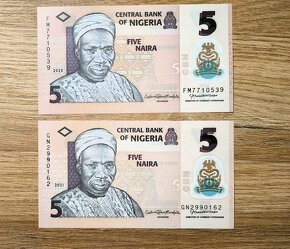 Nigérie - 5 naira - REZERVOVÁNO - 3