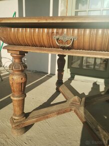 Starý dřevěný stůl - 3