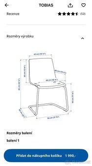 Židle IKEA Tobias - 3