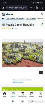 4D PUZZLE -THE COUNTRY OF ČESKÁ REPUBLIKA - 3