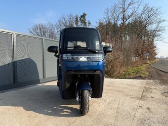Elektromobil - Elektrická tříkolka Leramotors E1, modrá - 3