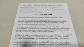 Cistic drahych kovu Silver Lightning - 3